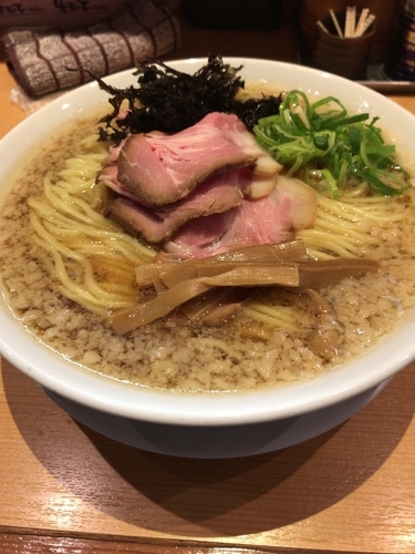 「背脂生姜醤油大盛り（880円）」@生姜醤油専門 我武者羅 幡ヶ谷本店の写真