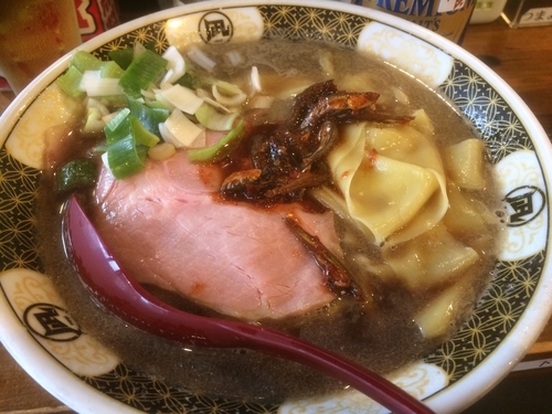 「煮干しラーメン」@すごい煮干ラーメン凪 渋谷東口店の写真