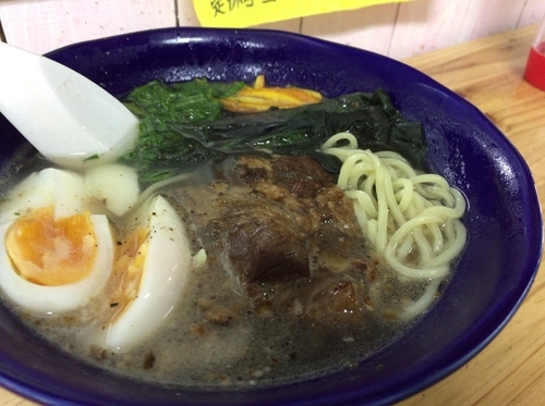 「島ラーメン 600円」@島ラーメン ハレルヤ食堂の写真