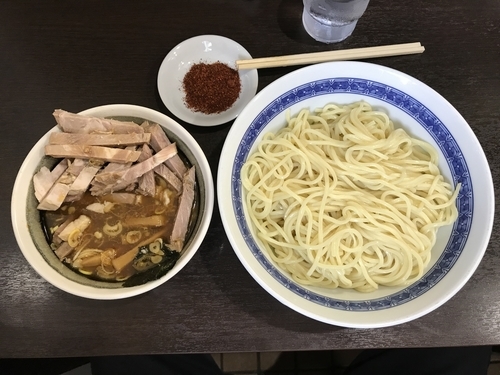 「つけチャーシュー➕辛味」@中華そば べんてんの写真