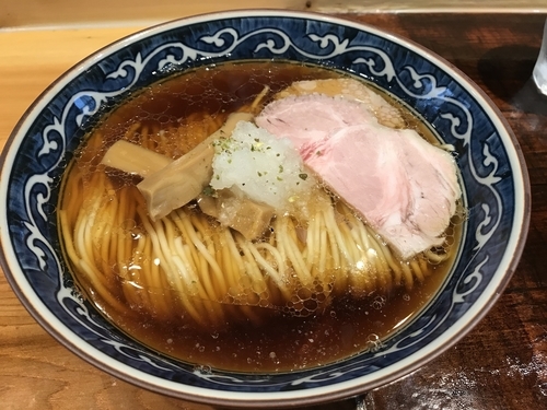 「中華そば　並　500円」@麺屋 坂本01の写真