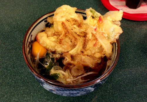 「天玉そば(450円)」@明神そばの写真