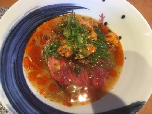 「冷やし酸辣湯麺850円」@柴崎亭の写真