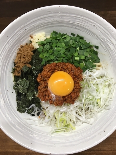 「台湾まぜそば」@三代目 むじゃきの写真