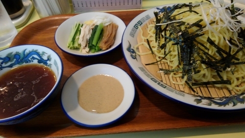 「冷やしつけ麺」@手作り餃子ラーメン まる長の写真