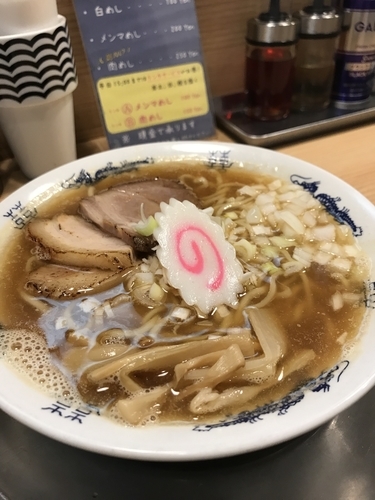 「煮干しそば」@煮干そば 流。の写真