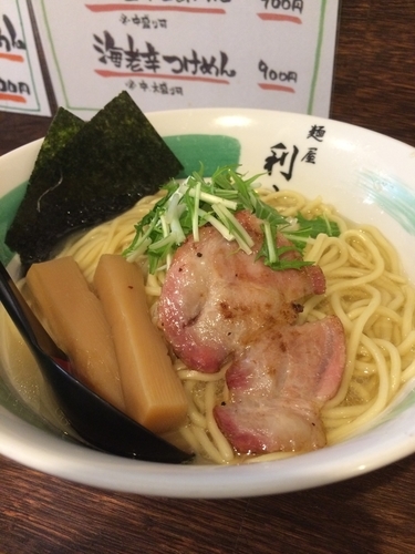 「［限定］とりそば」@自家製麺 麺屋 利八の写真