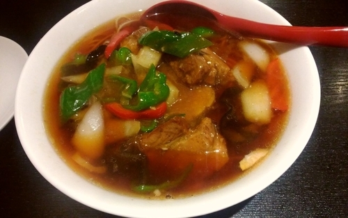 「角煮ラーメン」@中国食堂 李さんの店の写真