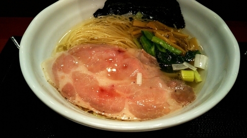 「鶏だし塩RAMEN 780円」@RAMEN 火影 ラゾーナ川崎店の写真