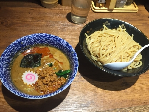 「坦々つけ麺」@六厘舎 大崎店の写真