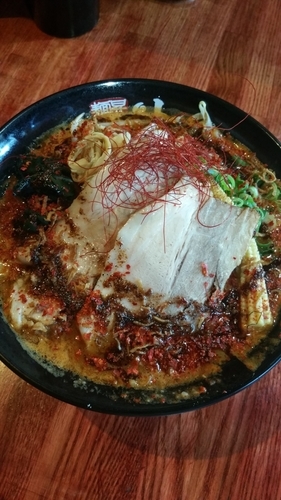 「神の手『赤』」@麺昇 神の手の写真