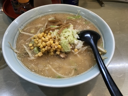 「信州味噌若大将ラーメン 800円」@若大将の写真