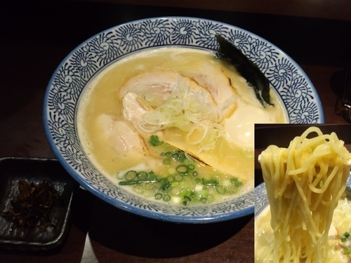 「濃厚特選しおそば980円」@麺屋 樹真の写真