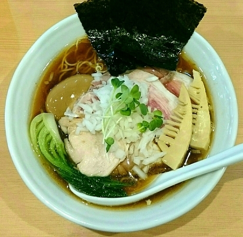 「特製煮干香味蕎麦 麻婆ごはん【火･金･日曜限定】」@中華蕎麦 はるの写真
