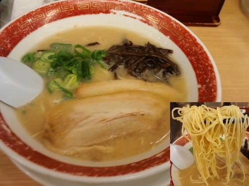 「5/24白粉落とし540円」@博多らーめん 無双 大船店の写真