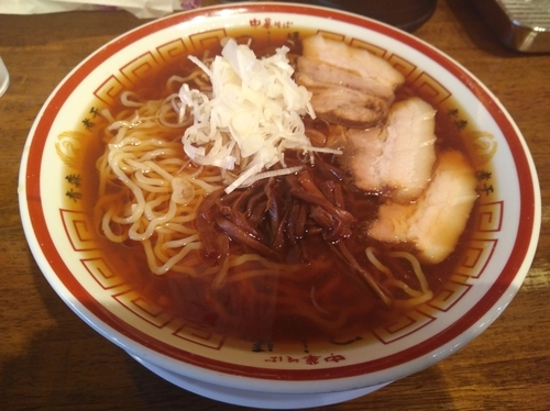 「煮干冷やしらーめん」@中華そば つし馬の写真