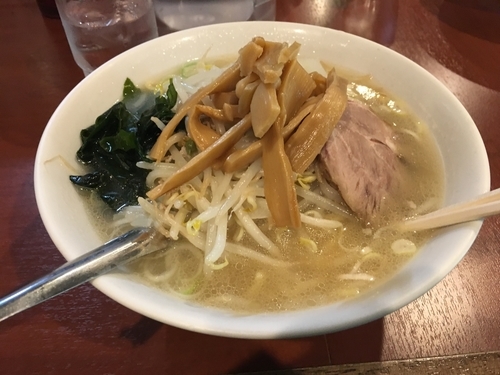 「塩らーめん」@えぞ菊 御徒町店の写真