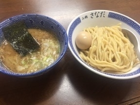 「味玉つけ麺¥900＋替えあつ¥200」@つけめん さなだの写真