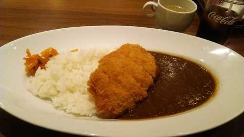 「ポークカツカレー 917円」@銀座ライオン さいたま新都心店の写真