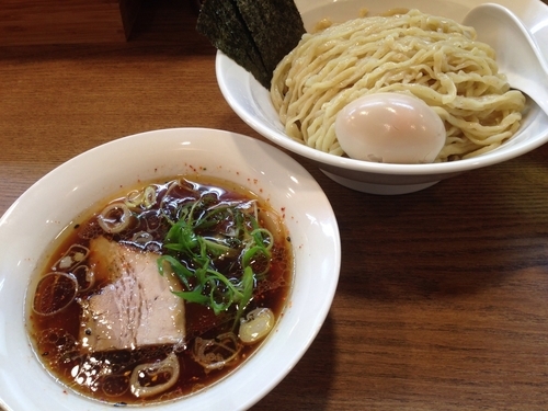 「特製つけ麺 + 大盛」@らぁめん山と樹の写真
