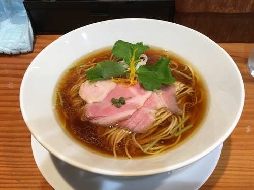 「鶏そば醤油」@麺LABOひろの写真