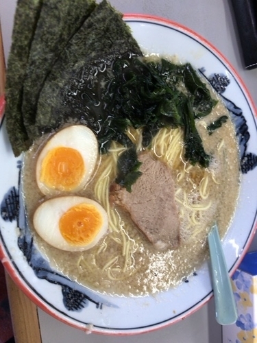 「ラーメン+煮卵 680+100円」@ラーメンショップ 122号騎西店の写真