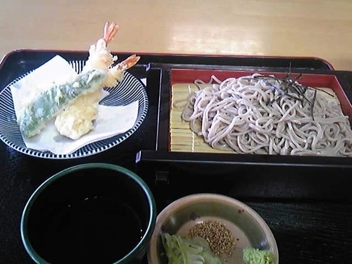 「天ざるそば」@筑波大学附属病院 桐仁会食堂の写真