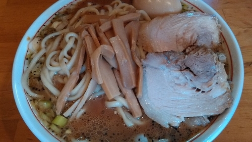 「【限定A】FBラーメン」@ファットンの写真
