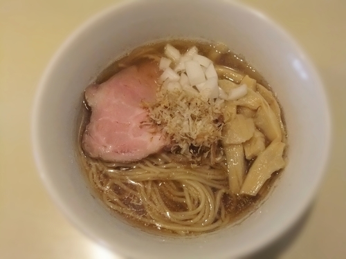 「【限定】あっさり煮干しらーめん」@らーめん コッコの写真