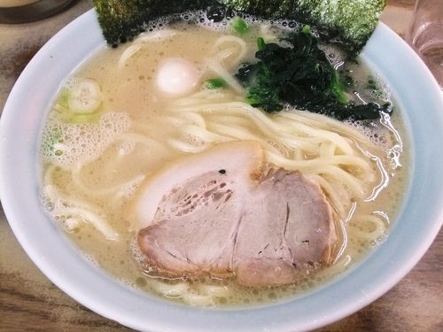 「塩ラーメン（650円）」@ラーメン壱六家 磯子本店の写真