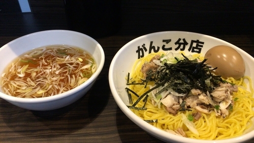 「油そば塩 大盛」@元祖一条流がんこ 総本家(二代目)の写真