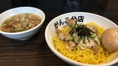 「油そば正油 大盛」@元祖一条流がんこ 総本家(二代目)の写真