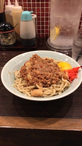 「マシライス 麺に変更」@立川マシマシ 8号店の写真