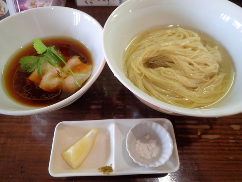 「【期間限定】とろとろ昆布出汁のからませつけ麺」@らぁめん サンドの写真