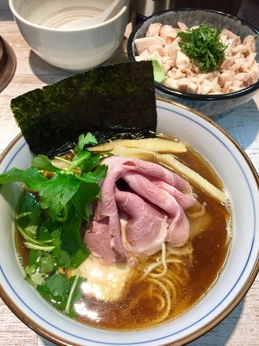 「煮干しそば (濃い口醤油ver) ￥800」@中華そば 四つ葉の写真