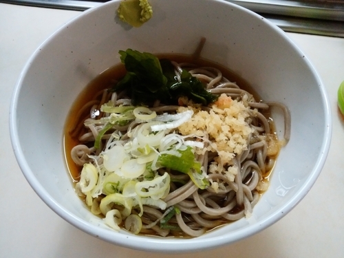 「冷やしそば」@そば処 弁菜亭 7・8番ホーム店の写真