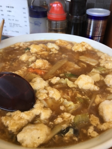 「名物たろーめん 小ライス付き 650円」@ろびんの写真