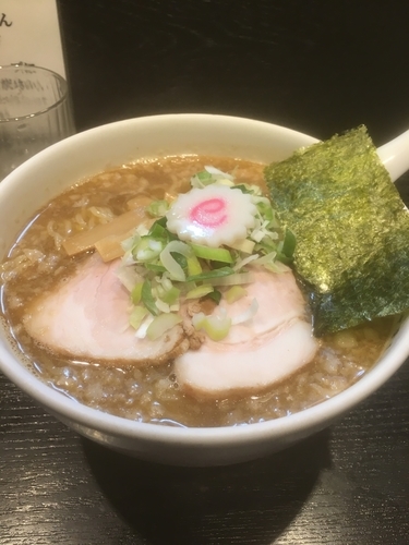 「江戸前中華そば塩大盛」@江戸前煮干中華そば きみはん 五反田店の写真