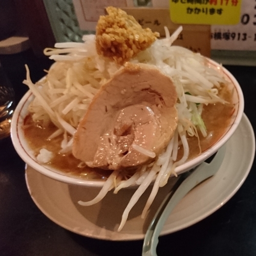 「風神ラーメン 中盛」@一麺惚 守護神の写真