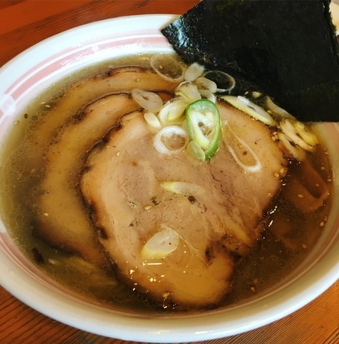 「しおチャーシューめん小盛」@らーめん 誠やの写真