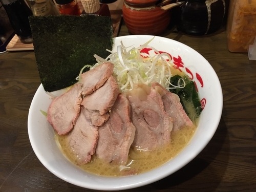 「ねぎチャーシューめん」@さつまっこ MEGAドンキホーテ大森山王店の写真