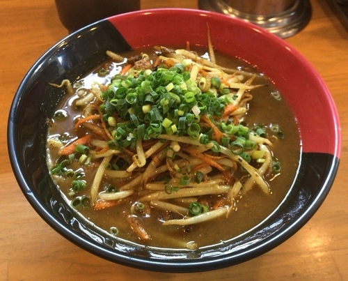 「鶏白湯スパイシーカレー麺Ver2(限定10食)＋ライス」@麺場 鶏源 TORIGEN 黄金町店の写真