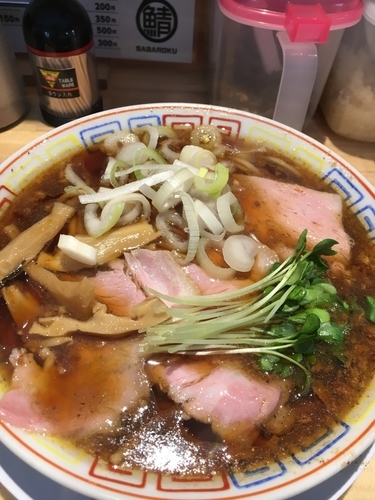「サバ醤油そば¥700」@サバ6製麺所 福島本店の写真