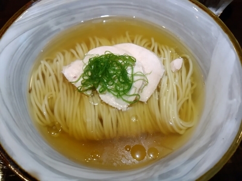 「【限定】塩そば02　600円」@麺屋 坂本01の写真
