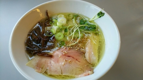 「極みしおラーメン」@ホット・エアー・コーポレーションの写真