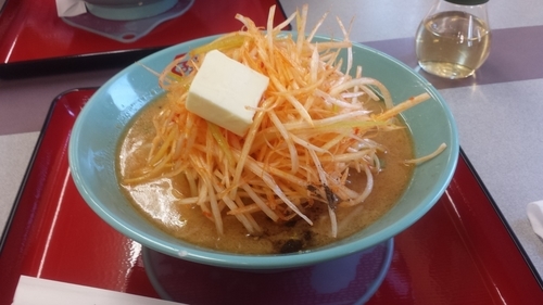 「ネギ味噌」@くるまやラーメン 足利店の写真