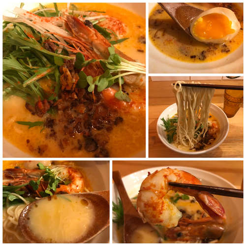 「海老吟醸 980円」@らーめん砦 難波店の写真