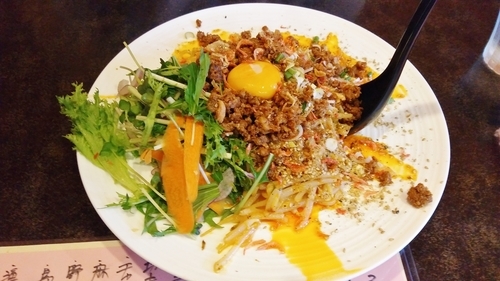 「汁なし担担麺」@猪八戒NEOの写真