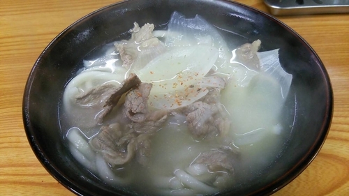 「シチューうどん」@かね又の写真