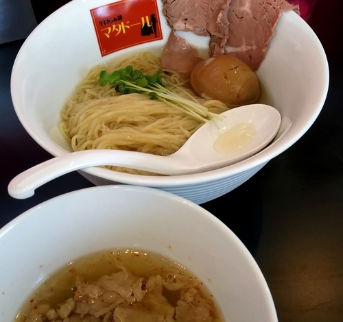 「贅沢塩つけ麺 （950円）」@牛骨らぁ麺マタドール ANNEXの写真